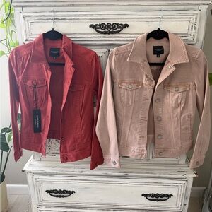 Liverpool Women's Denim Jackets - Red and Pink